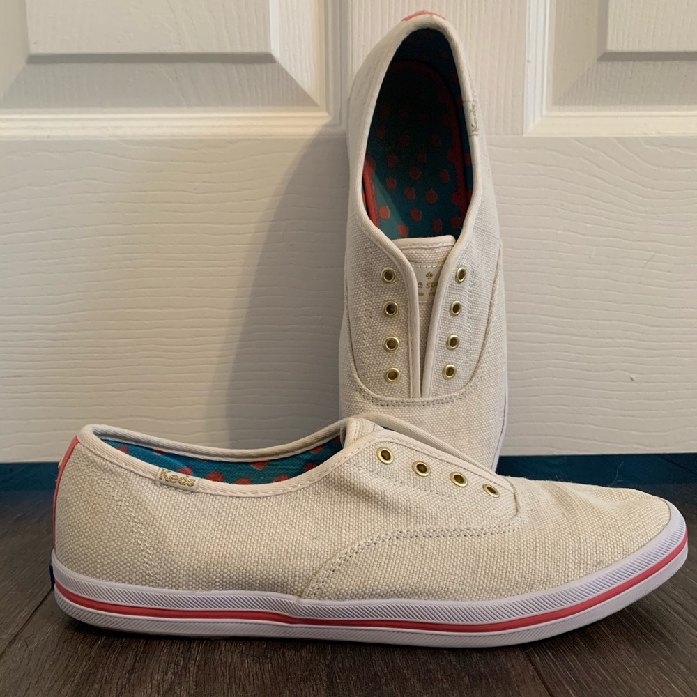 RETIRED Kate Spade Laceless Keds